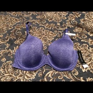 Ambrielle purple bra full coverage w/ some lining